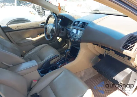 2007 Honda Accord 3.0 Ex из США, поврежденный, VIN 1HGCM665X7A054435